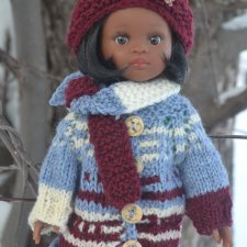 Комплект одежды "Осенний" для куклы  Paola Reina.