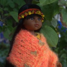 Комплект одежды для куклы Paola Reina "Девочка- Осень".