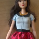 Barbi  Fashionistas  Doll 19 Ruby Red Floral - Original