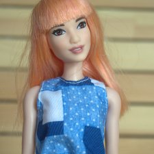 Barbie -  Игра с модой -  Fashionistas - Barbie Fashionistas Doll 60 Patchwork Denim