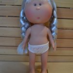 Нинес д'Онил - Nines d'Onil - Мия без одежды (30 см) - Мия с косичками