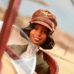 Barbie Inspiring Women: кукла Бесси Коулман, фирменное издание, лётчик, Коллекционная серия HJX36