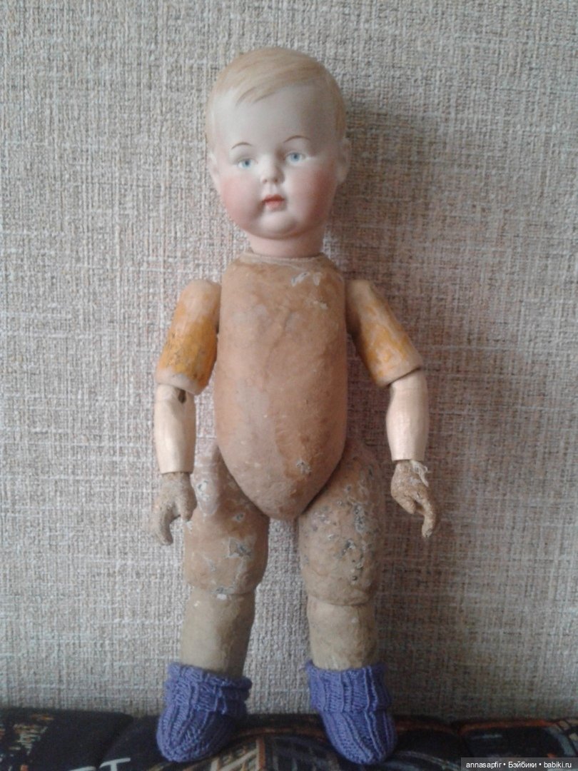 Реплика мальчика Минервы — Редкие антикварные куклы и реплики: воск (фото 3)