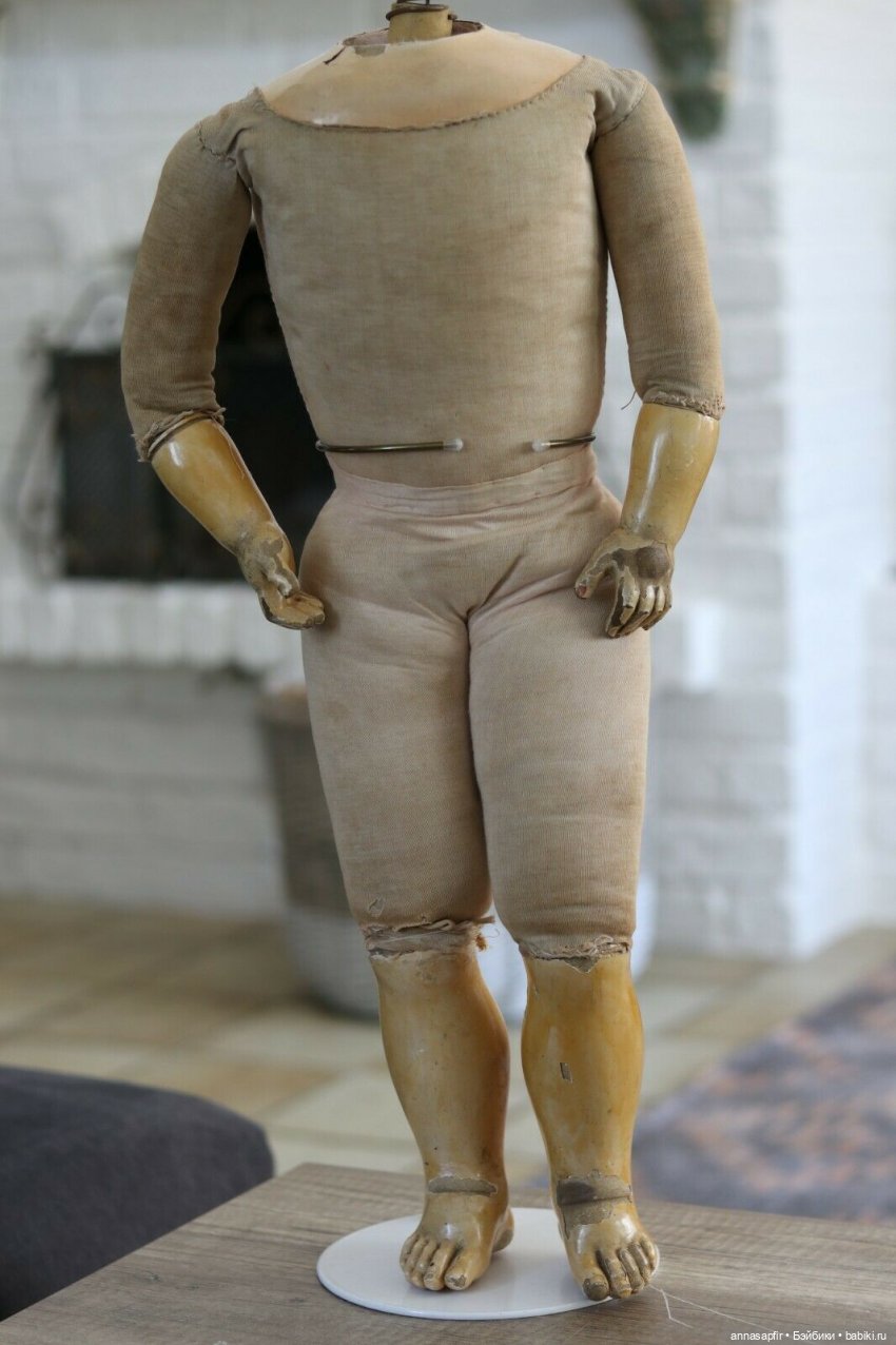 Тело модной куклы — Редкие антикварные куклы и реплики: воск