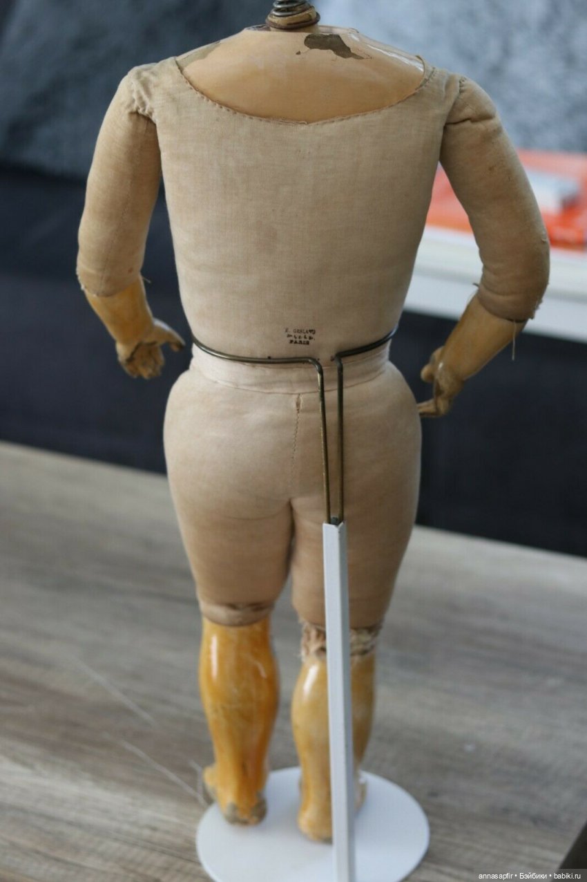 Тело модной куклы — Редкие антикварные куклы и реплики: воск (фото 2)