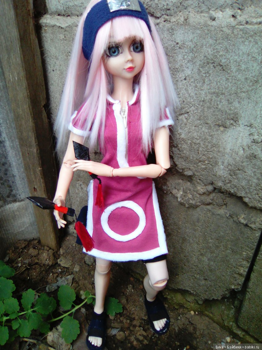 Кукло-косплей Сакура Харуно. Звезда Подиума (фото 3)