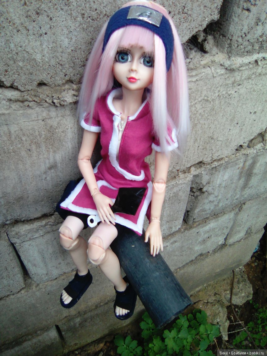 Кукло-косплей Сакура Харуно. Звезда Подиума (фото 4)