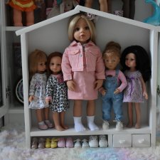 Полка- домик для кукол ,игрушек (2) Полка- домик для кукол ,игрушек (2)