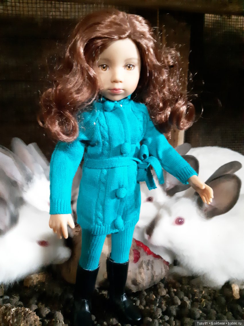 Таня в деревне — Куклы Maru and Friends (Мару): молды Dianna Effner (фото 5)