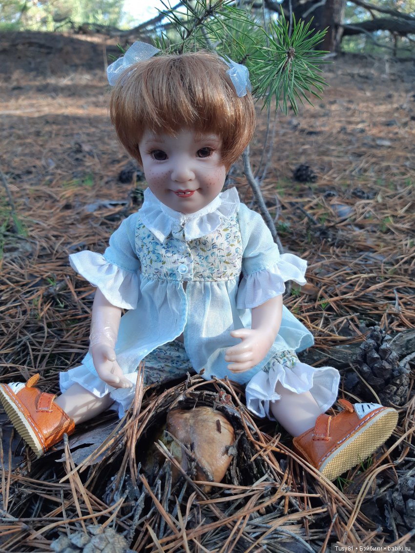 За грибами — Куклы Beatrice Perini (Беатрис Перини): эмоциональные дети (фото 8)