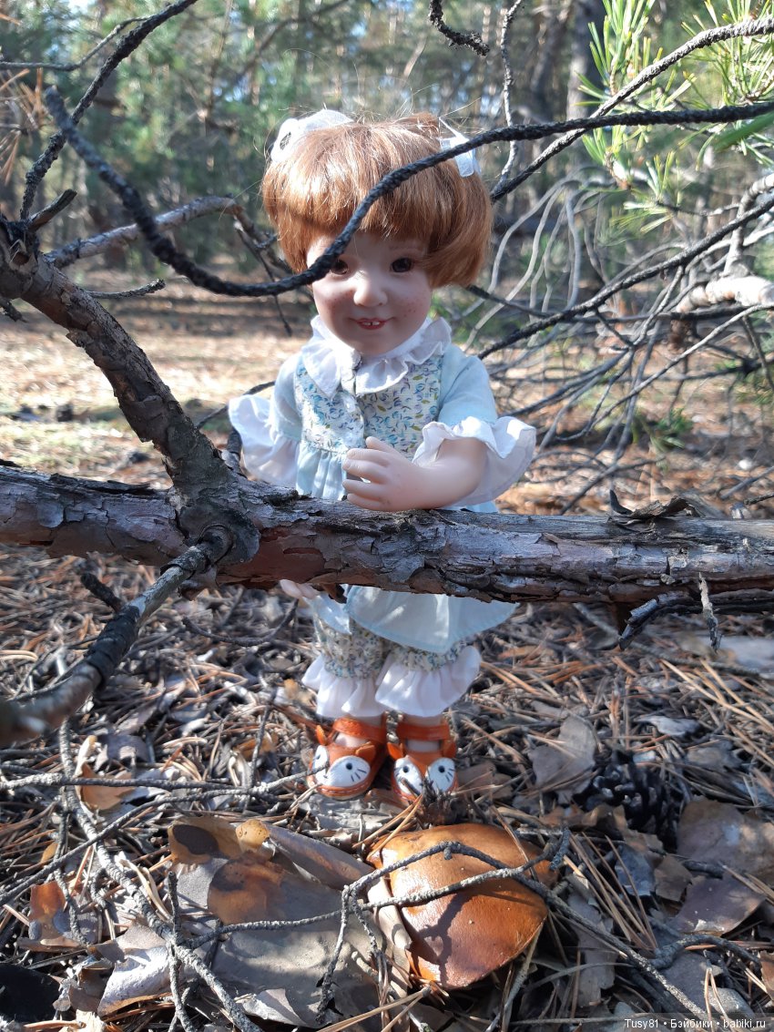 За грибами — Куклы Beatrice Perini (Беатрис Перини): эмоциональные дети (фото 10)