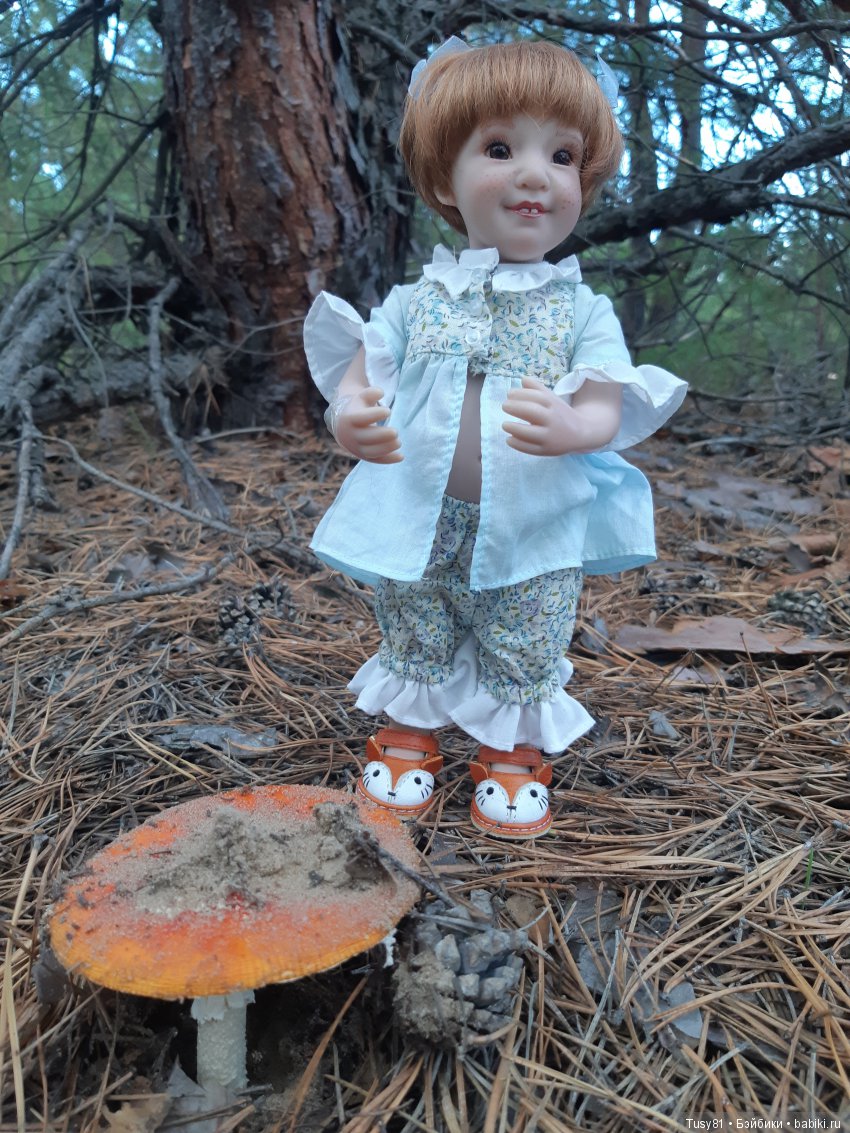 За грибами — Куклы Beatrice Perini (Беатрис Перини): эмоциональные дети (фото 2)