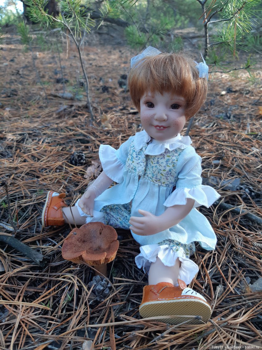 За грибами — Куклы Beatrice Perini (Беатрис Перини): эмоциональные дети (фото 7)