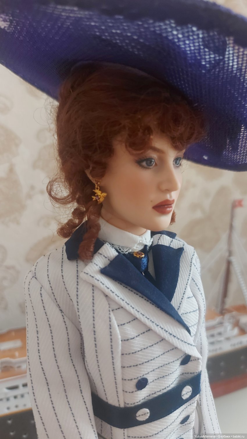 Кукла Роза по фильму Титаник от Franklin Mint(ооак) | Бэйбики Кукла Роза по фильму Титаник от Franklin Mint(ооак) (фото 5)