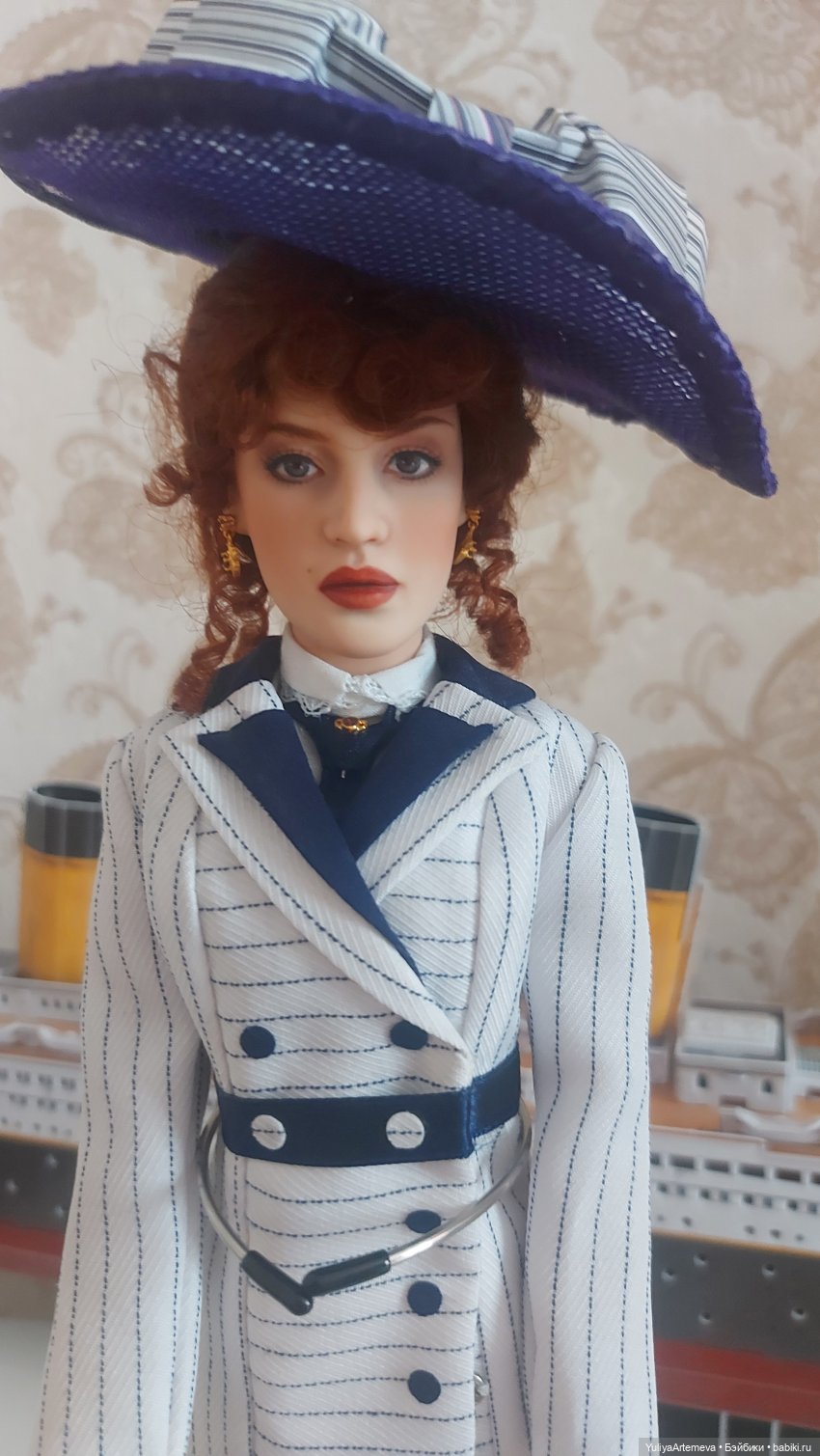 Кукла Роза по фильму Титаник от Franklin Mint(ооак) | Бэйбики Кукла Роза по фильму Титаник от Franklin Mint(ооак) (фото 6)