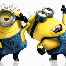 Миньоны  к Рождеству.