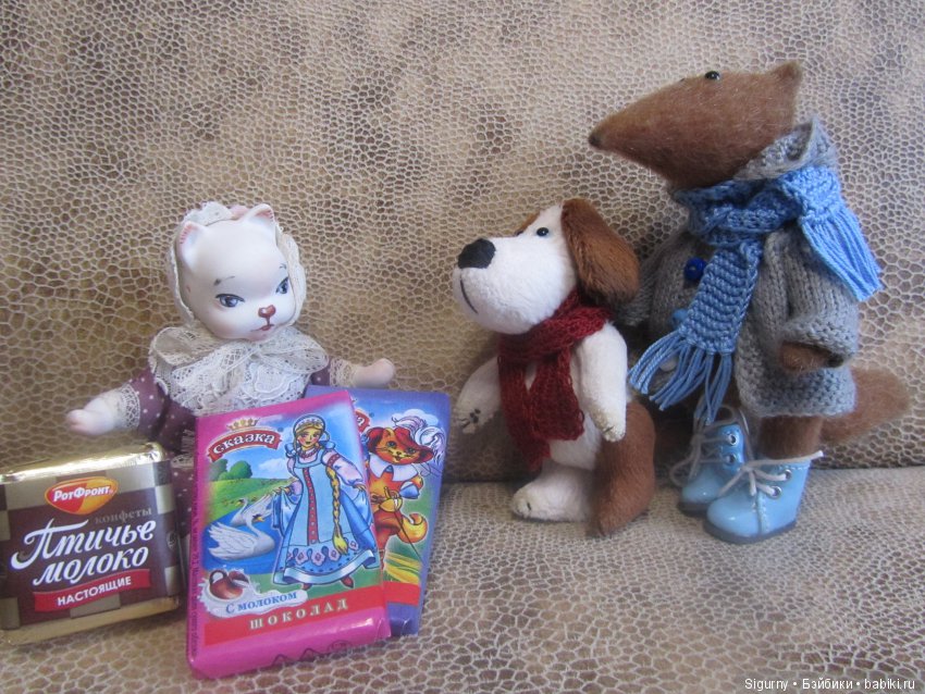 Кисонька — Домашние фото авторских игрушек: Тедди