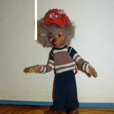 Ёжик без тела, ручек и ножек. Реставрация.