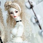 Бюст для голов Souldoll размер Zenith цвет скина белый