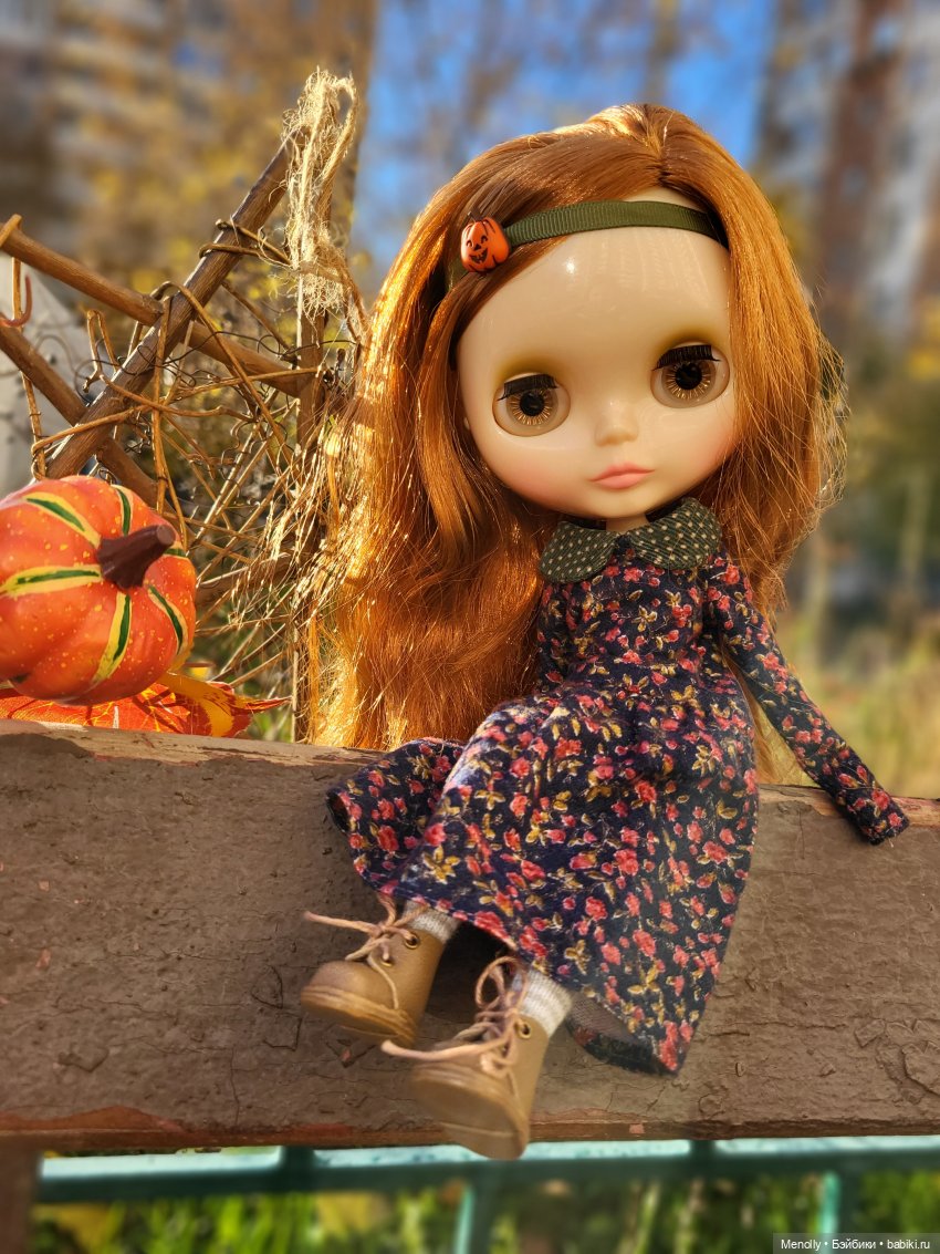 Осенние портреты — Оригинальные куклы Blythe (Блайз): Takara (фото 7)
