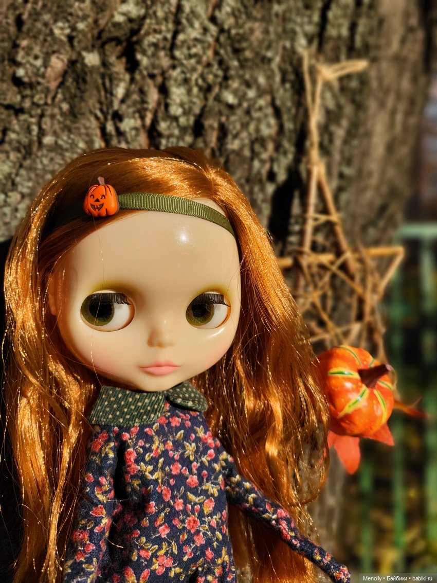 Осенние портреты — Оригинальные куклы Blythe (Блайз): Takara (фото 3)