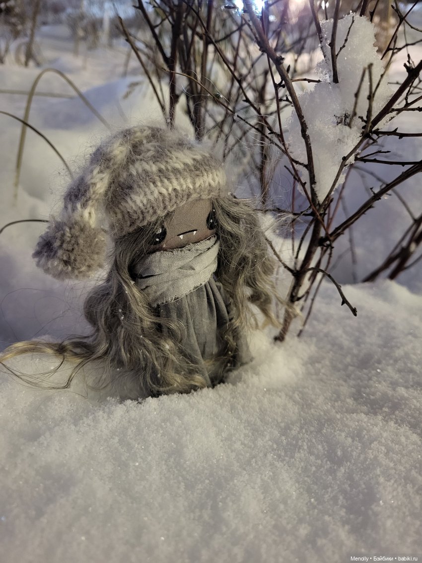 Новогодняя сказочка — Домашние фото авторских кукол: личные коллекции (фото 5)