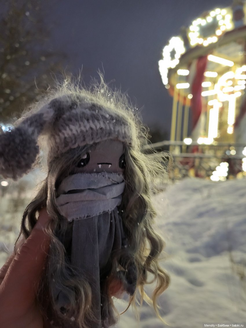 Новогодняя сказочка — Домашние фото авторских кукол: личные коллекции (фото 6)