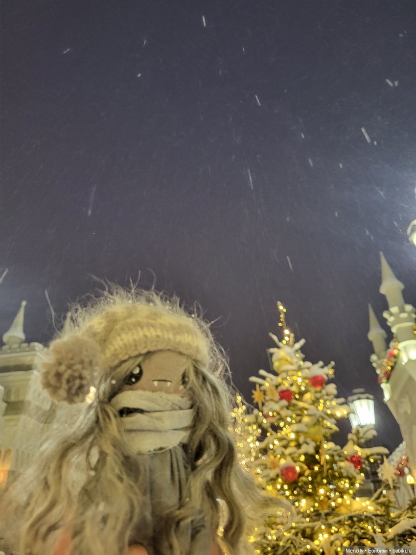 Новогодняя сказочка — Домашние фото авторских кукол: личные коллекции (фото 10)