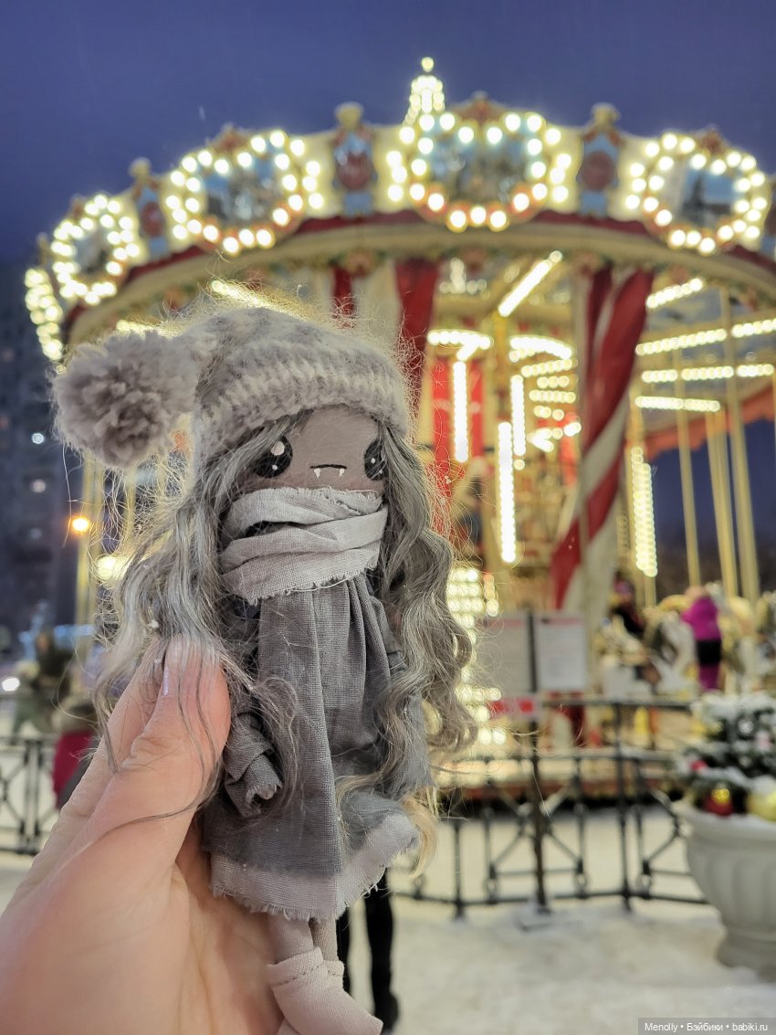 Новогодняя сказочка — Домашние фото авторских кукол: личные коллекции (фото 8)