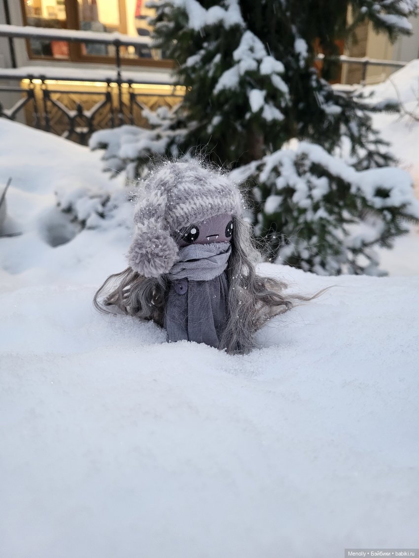 Новогодняя сказочка — Домашние фото авторских кукол: личные коллекции (фото 4)