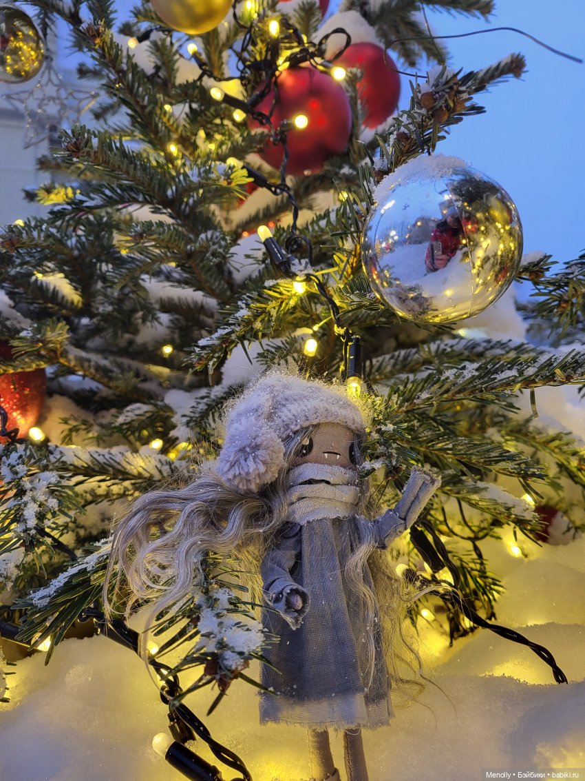 Новогодняя сказочка — Домашние фото авторских кукол: личные коллекции
