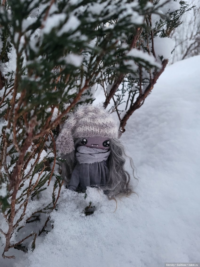 Новогодняя сказочка — Домашние фото авторских кукол: личные коллекции (фото 3)