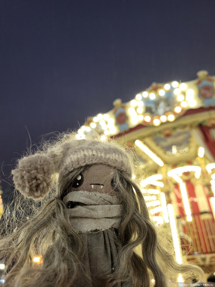 Новогодняя сказочка — Домашние фото авторских кукол: личные коллекции (фото 7)