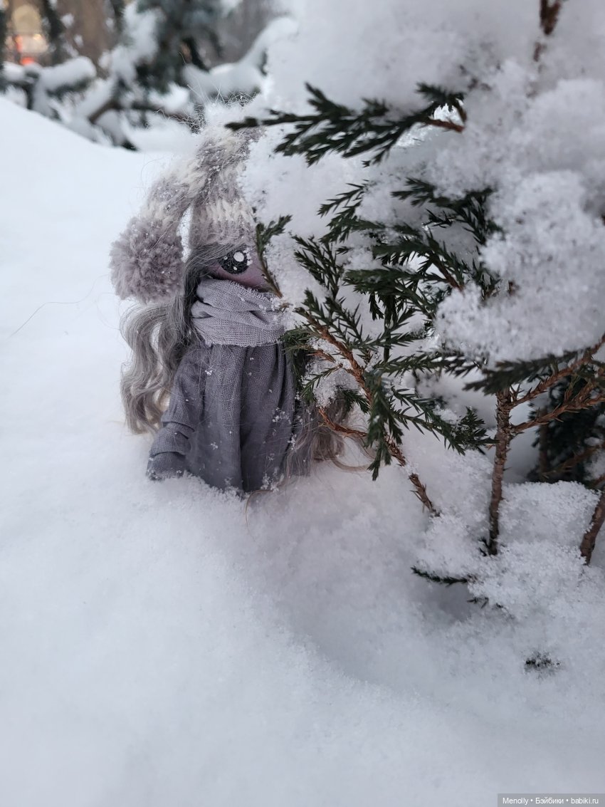Новогодняя сказочка — Домашние фото авторских кукол: личные коллекции (фото 2)