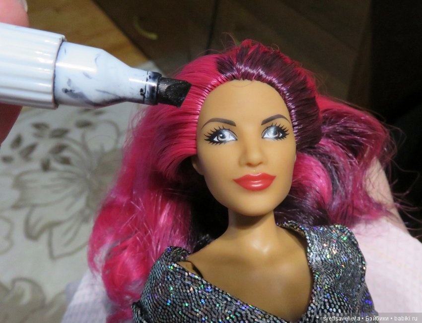 Нет предела совершенству — Реставрация и преображение кукол: ремонт (фото 5)