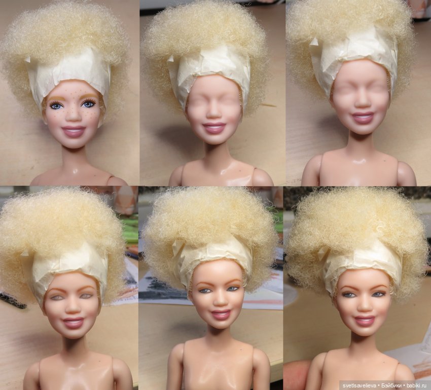 Главное очень захотеть — Реставрация и преображение кукол: ремонт (фото 2)