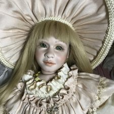 Фарфоровая кукла от Marilyn Klosko 65 см