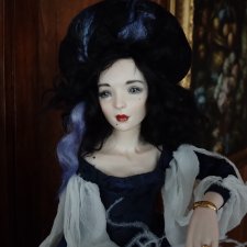 Фарфоровая кукла Гортензия от Тони Надточий