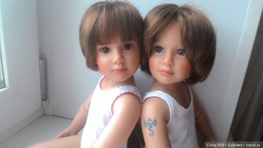 Две коллекционные куклы Лены kidz n cats