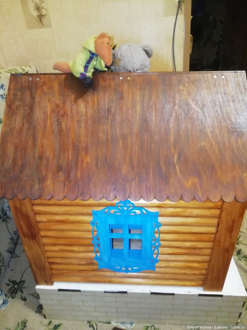 Дом для лиса Йёргена. Стройка