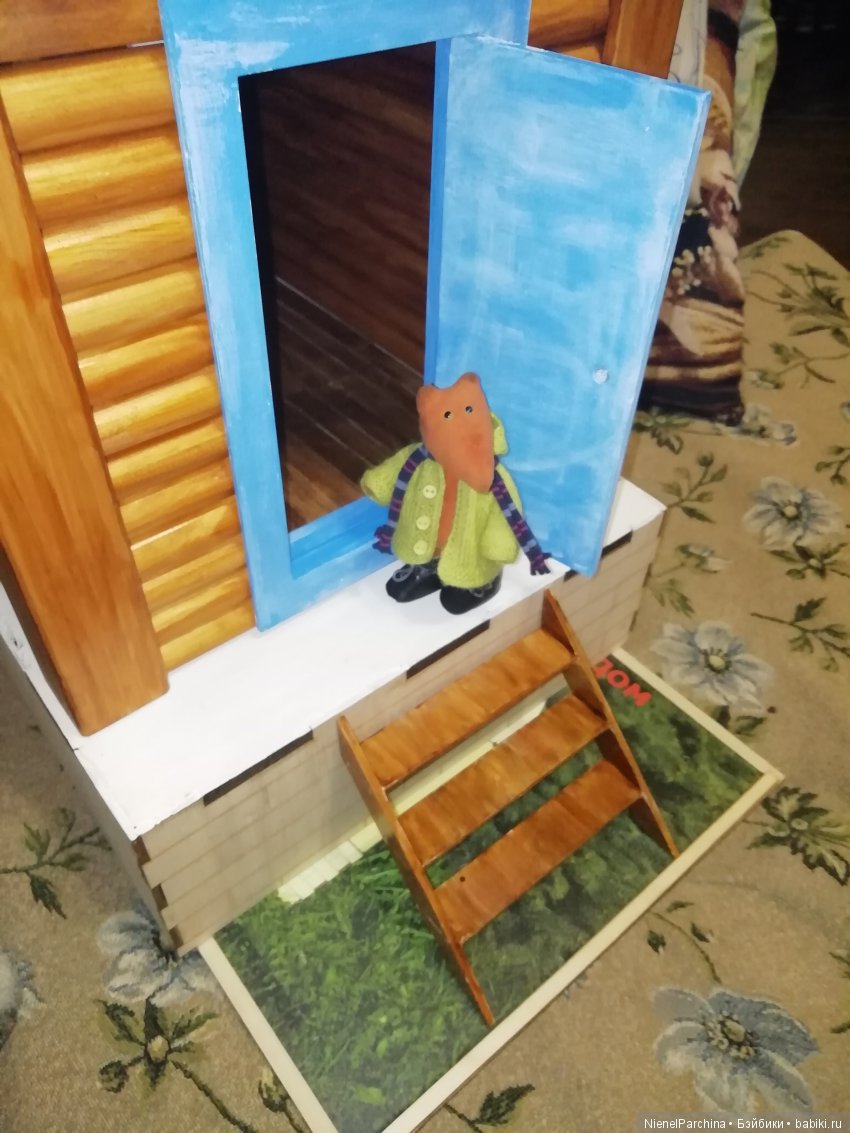 Дом для лиса Йёргена. Стройка