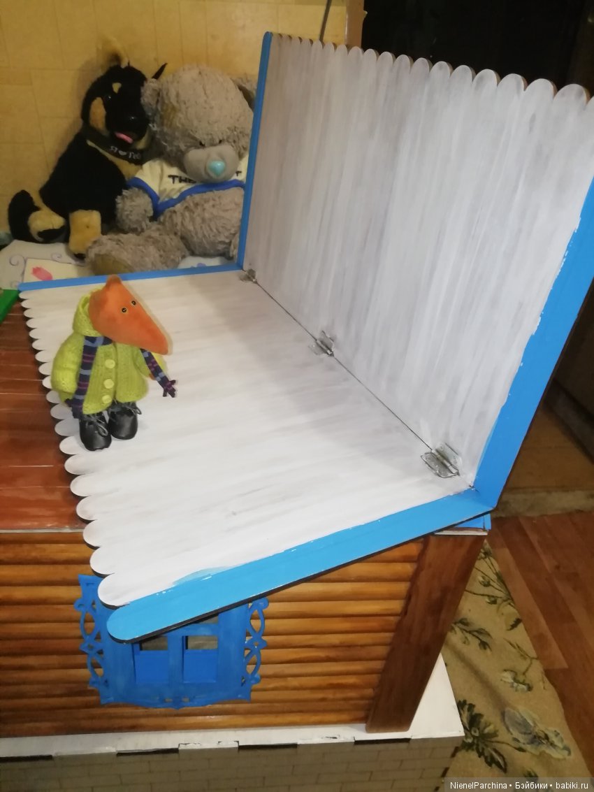 Дом для лиса Йёргена. Стройка