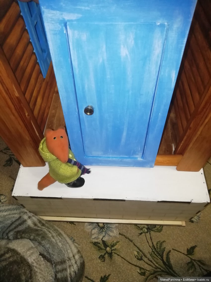 Дом для лиса Йёргена. Стройка