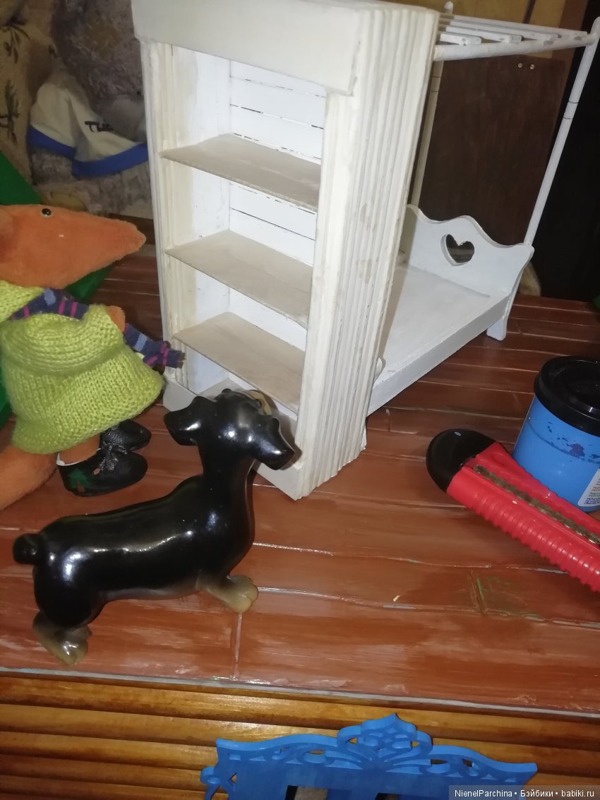 Кровать для Йёргена. Сочиняем , клеим, красим