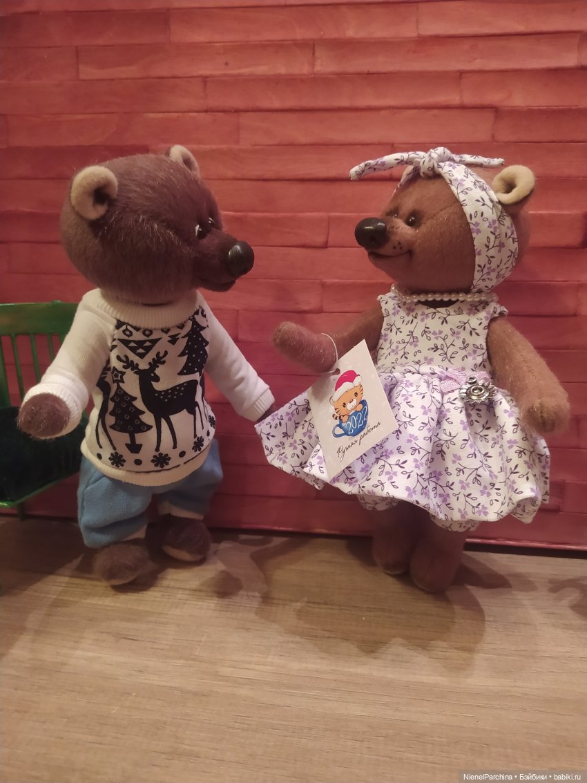 Маленькая история любви — Авторские мишки Тедди и друзья: фото (фото 2)