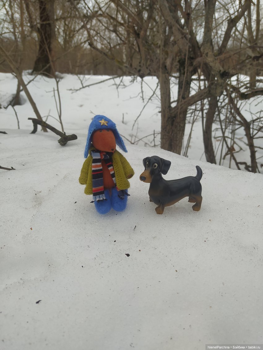 Йорген и Олли в походе — Домашние фото авторских игрушек: Тедди (фото 3)