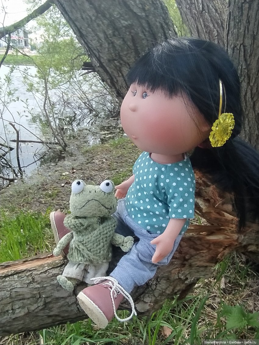 Ёсико и одуванчики, жёлтое, зелёное, май (фото 2)