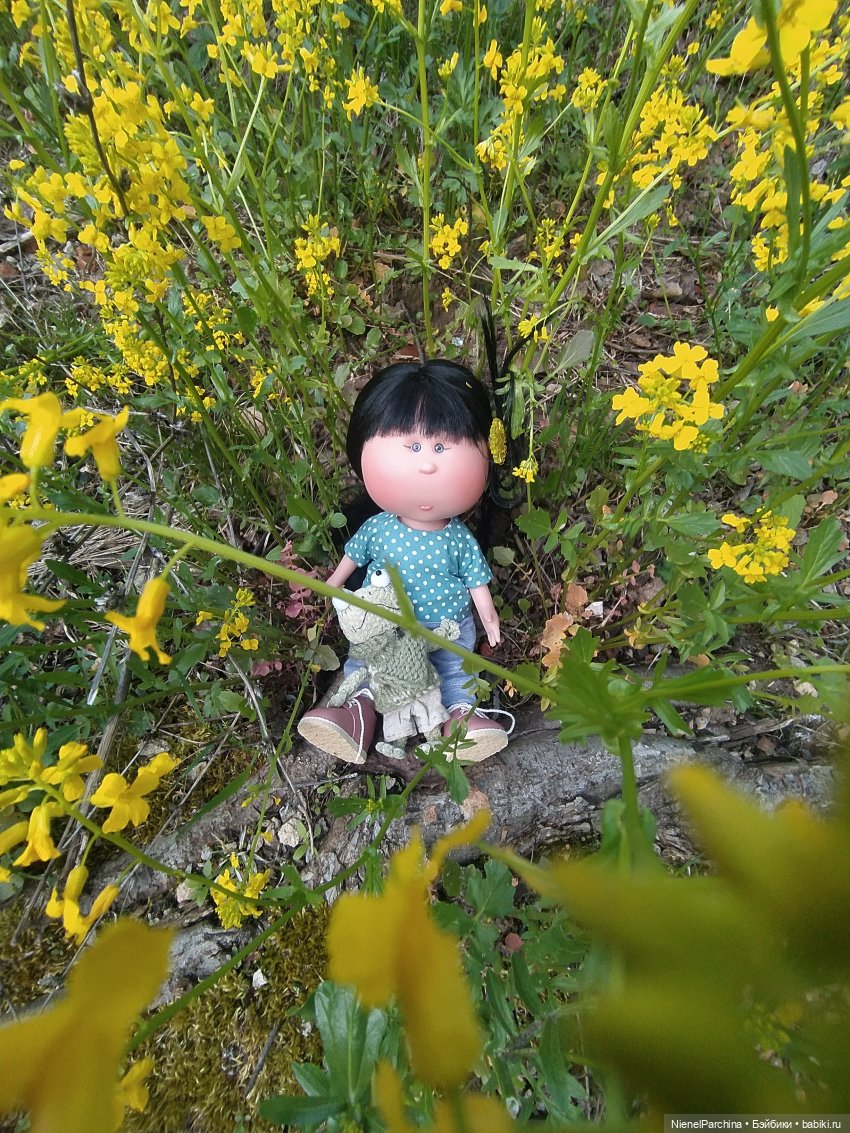 Ёсико и одуванчики, жёлтое, зелёное, май (фото 6)