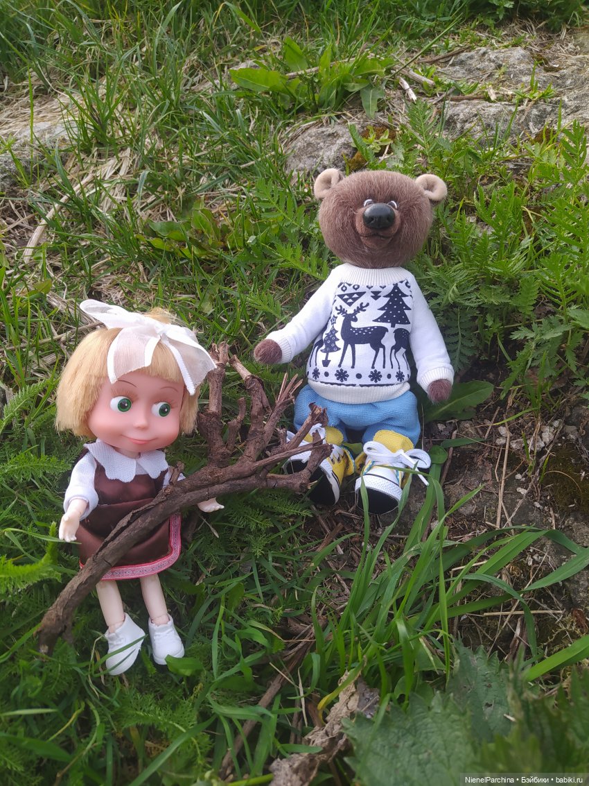 Поход за корягой | Бэйбики Поход за корягой — Плюшевые мишки и игрушки (Teddy Bear): винтаж