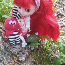 Земляничка, Помидорыч и Жорик